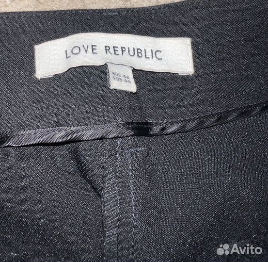 Черные брюки love republic