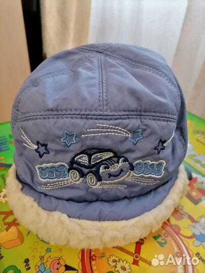 Шапка зимняя на мальчика р. 48