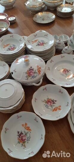Сервиз столовый чехословакия без чайного на шесть