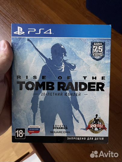 Rise OF THE tomb raider 20-летний юбилей. (PS4)