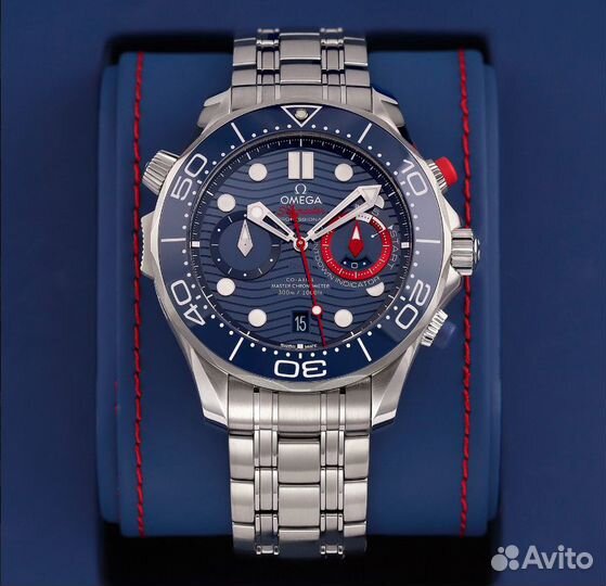 Часы Omega Seamaster Diver Chronograph 44mm (NEW)