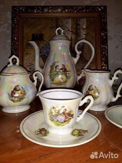 Кофейный сервиз Мадонна, новый