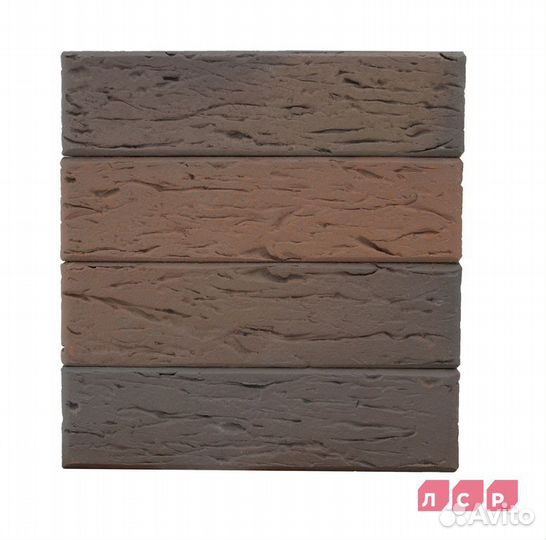 Лицевой кирпич Лср Светло-коричневый Флеш Ультра