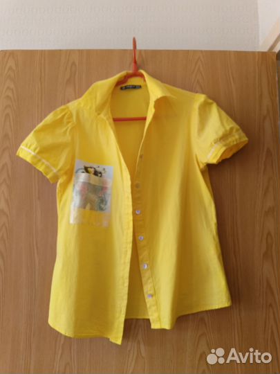 Рубашка белая хб