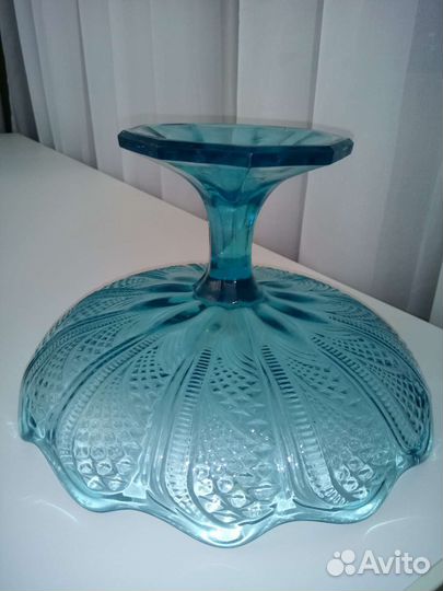 Ваза на ножке. Фруктовница. СССР