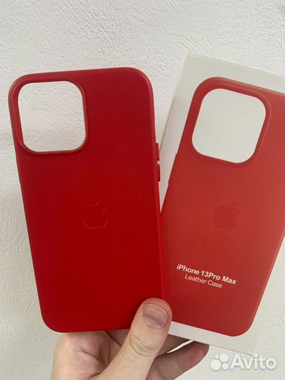 Кожаный чехол iPhone 13 ProMax