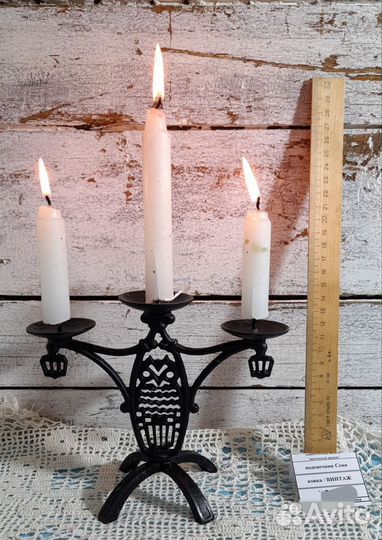 Подсвечник тройной