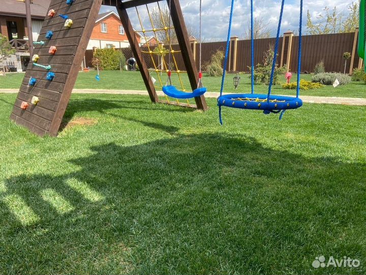 Рулонный газон. Автоматический полив