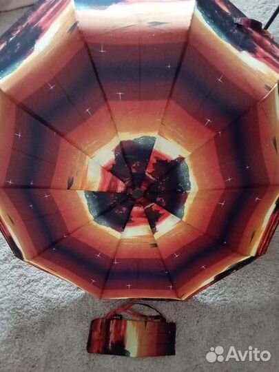 Зонт-полуавтомат