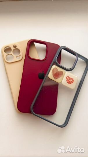 Коробка для iPhone 13 pro, чехлы и стекло