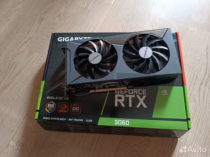 2 видеокарты RTX 3060 и RTX 3050