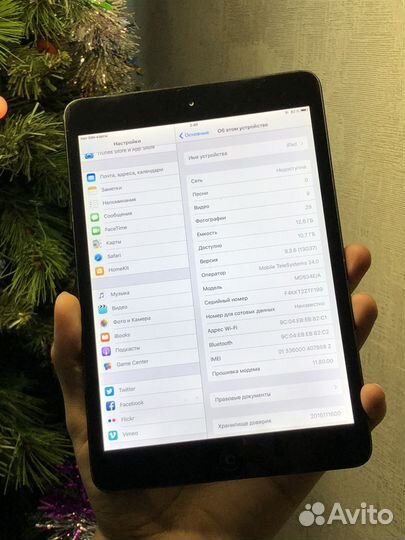 iPad Mini 16gb Wi-Fi + Celluar