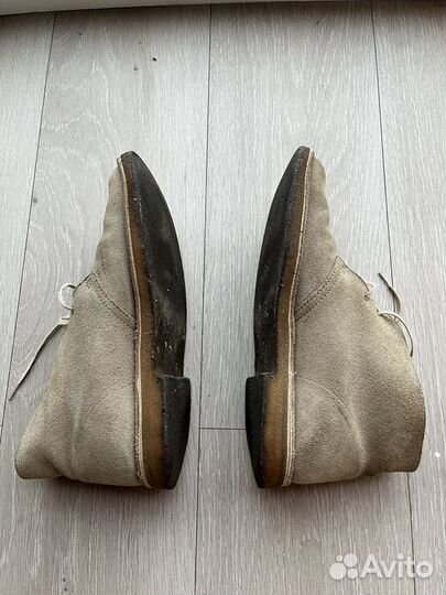 Мужские ботинки clarks desert boot