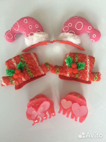 Бант,заколки новые