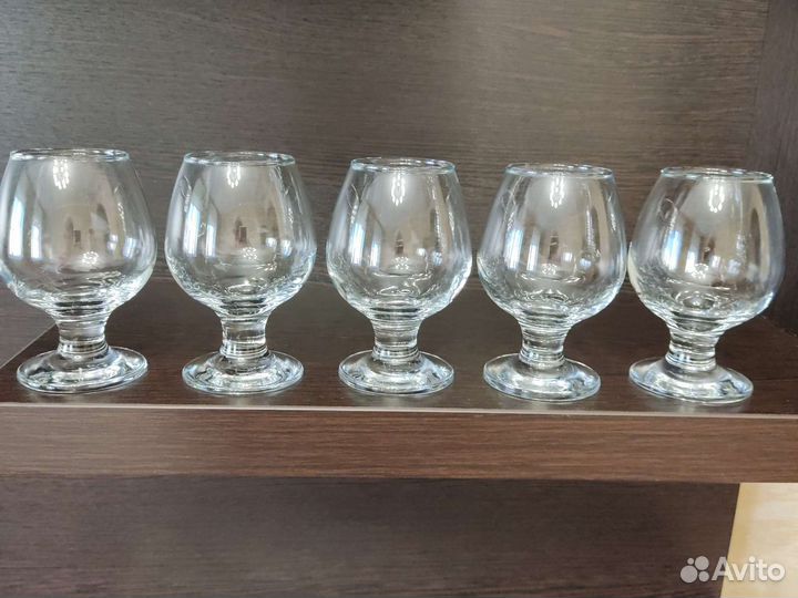 Бокалы стеклянные