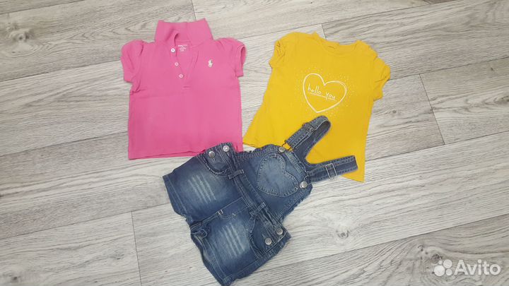 Пакет вещей на девочку 80-86р