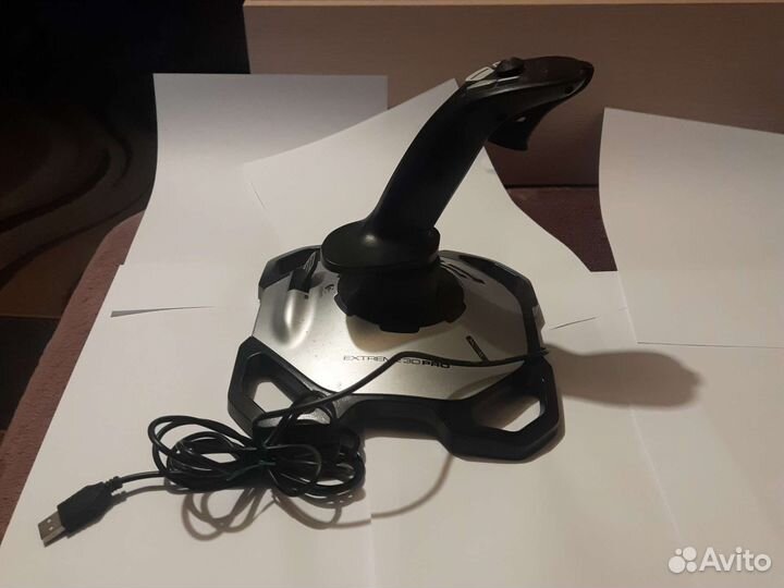 Джойстик Logitech Extreme 3D Pro черный