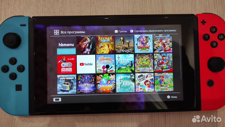 Nintendo switch 160gb прошитая чип