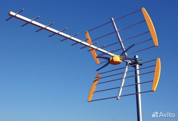 Установка антенн для цифрового тв