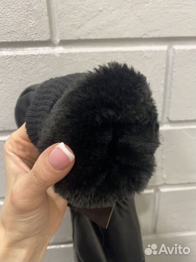 Варежки новые, 7 р-р, экокожа