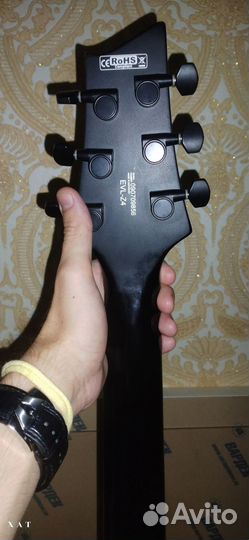 Электрогитара с комбиком cort evl z4