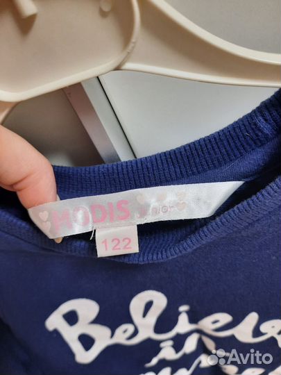 Свитшот для девочки (размер 122)