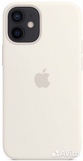 Оригинал Silicone Case для iPhone 12 Mini (Белый)