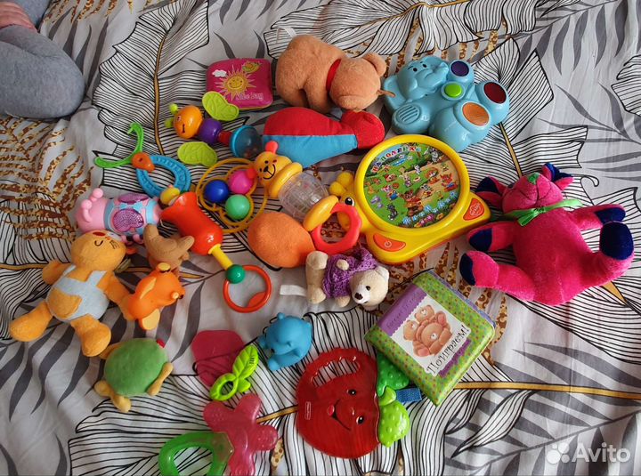 Погремушки игрушки пакетом