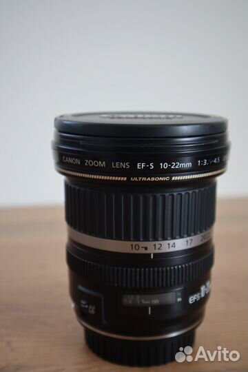 Объектив Canon zoom lens EF-S 10-22 mm 16:3.5-4.5