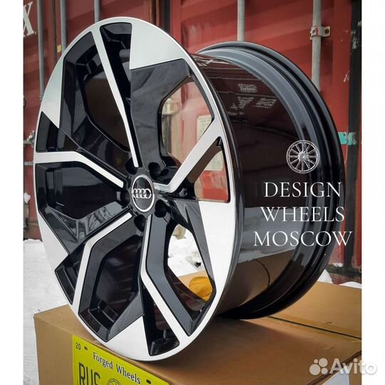 Кованые диски R22 на Audi Q7 Q8 в наличии