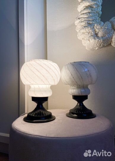 Настольные лампы «грибы» Югославия винтаж СССР