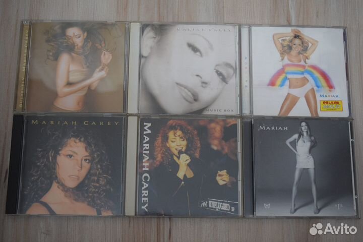 CD диски фирменные Mariah Carey 6 шт