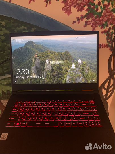 Игровой ноутбук msi gf65 thin