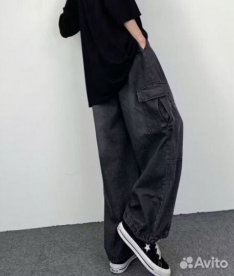 Широкие Карго Джинсы Jaded Type