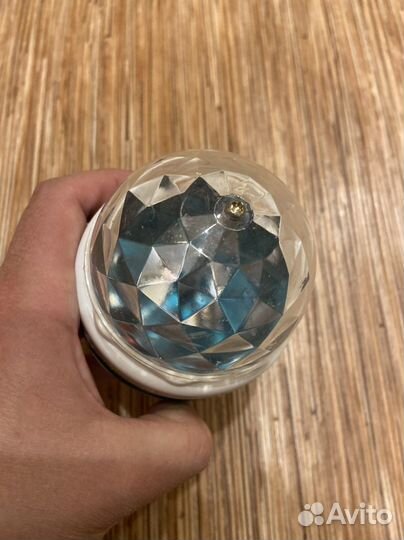 Вращающаяся цветная дисколампа