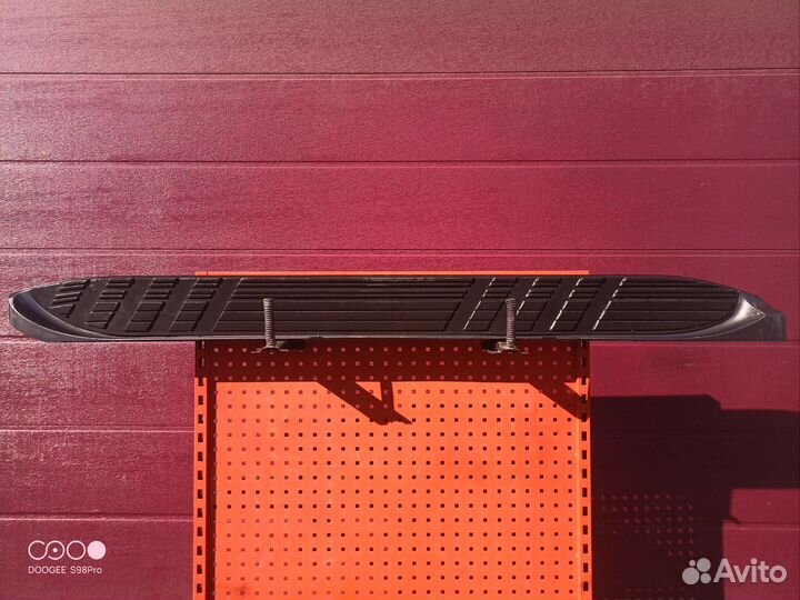 Накладка на порог Toyota land cruiser Prado 120