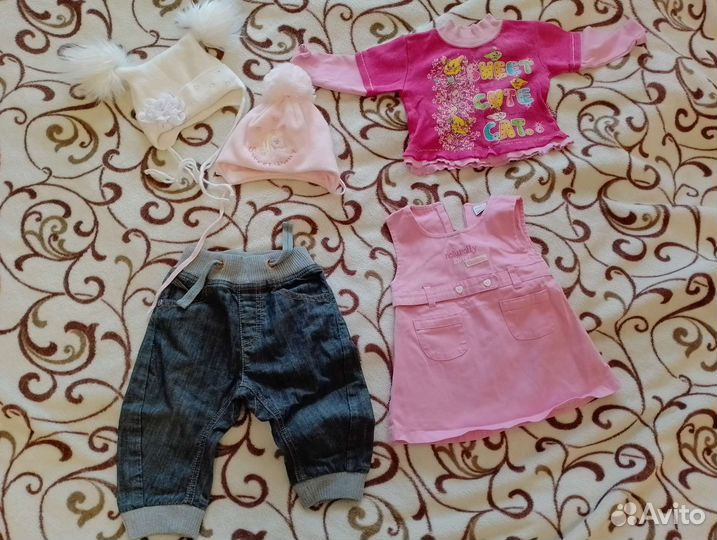 Вещи пакетом для девочки