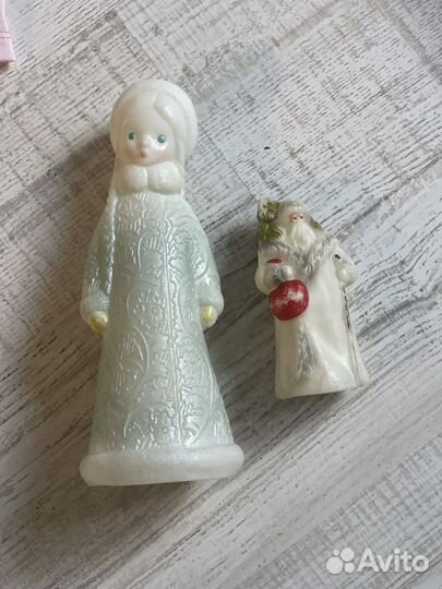 Елочные стеклянные игрушки СССР