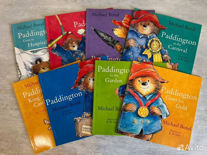 Набор книг на английском Paddington Bear