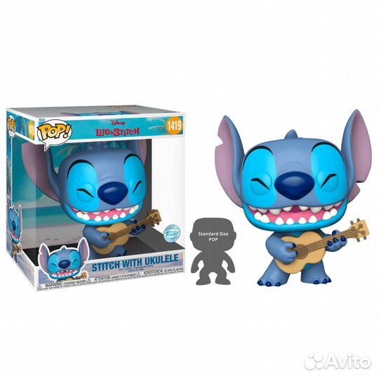 Фигурка Funko POP Lilo & Stitch: Stitch with Ukule