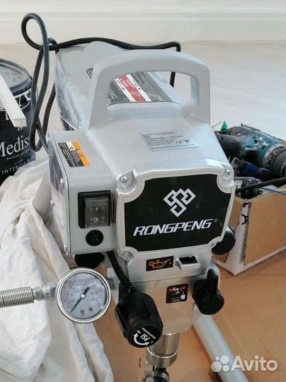 Безвоздушный окрасочный аппарат краскопульт аренда