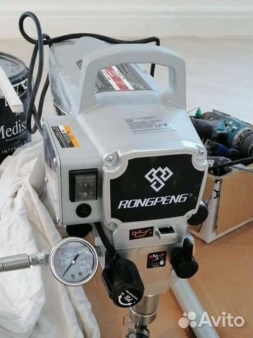 Безвоздушный окрасочный аппарат краскопульт аренда