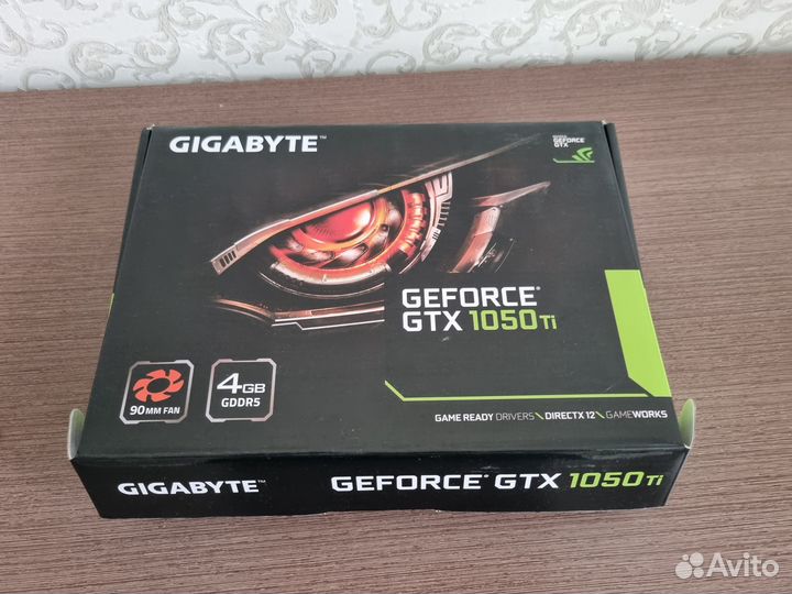 Видеокарта gigabyte geforce GTX1050Ti