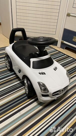 Детская машинка каталка mercedes