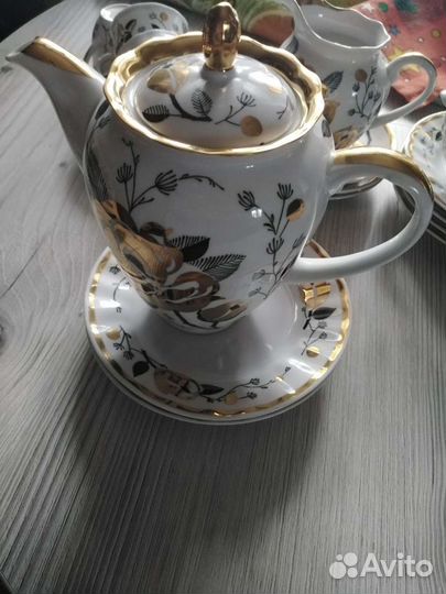 Чайный сервиз вербилки СССР