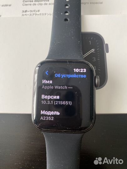 Часы apple watch se 44 mm