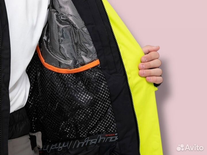 Горнолыжная куртка мужская high experience зимняя