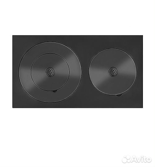 Плита Усиленная двухконфорочная 4В (410х710)