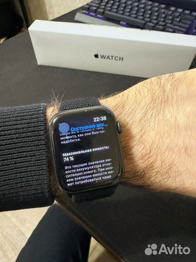 Смарт часы apple watch se 44mm