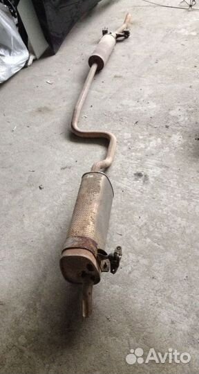 Глушитель на Citroen C3 Picasso